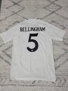 Real Madrid Home Jersey 2025 - Bellingham #5 Player Model - UCL Edition - Picture 1 of 6