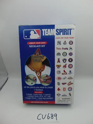MLB Teams Necklace Pendant  Kit DIY Team Spirit MLB Baseball Diamond Backs New - Image 1 of 4