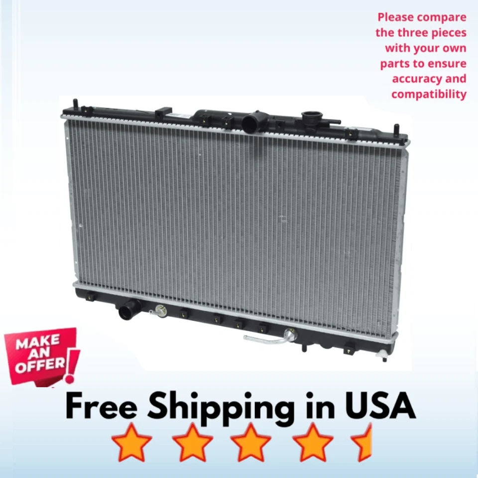 Radiator A/C Fit Mitsubishi Galant 1999-2003 - Image 1 of 1