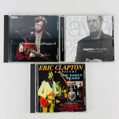 Eric Clapton 3x CD Lot #1 - Image 1 of 2