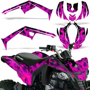 ATV Decal Graphic Kit For Can-Am DS250 Bombardier 2006-2021 ICE PNK - Picture 1 of 4