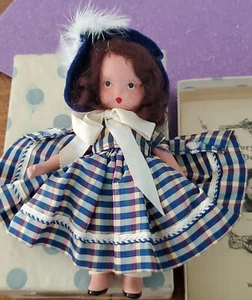 Vintage Nancy Ann Storybook Puppe #131 Elsie Marley mit Box - Bild 1 von 9