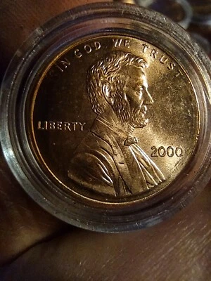 Key Date 1C U.S. 2000 P Lincoln Memorial Cent PGCS Comparison MS60 PR60 + - Image 1 of 4