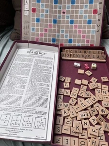 Scrabble Board Game By Selcher&Righter 1948-1976 Good Condition - Picture 1 of 8