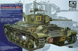 Tanque de infantería británico AFV Club 1/35 Valentine Mk.I #35178 envolvente retráctil envío gratuito - Imagen 1 de 1