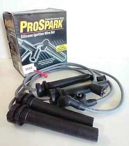 Spark Plug Wire Set 7mm High Temp Silicone PROSPARK 9660 (Made in USA) - Picture 1 of 5