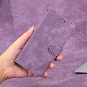 RFID Blocking Protect Flip Wallet leather Case For Sharp Aquos Sense6 / Sense6S - Picture 1 of 27