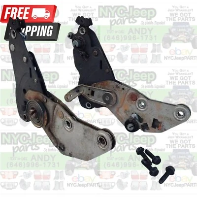 Passenger Right Front Seat Hinge Assembly Hinges 2003-2006 Jeep Wrangler TJ - Image 1 of 4