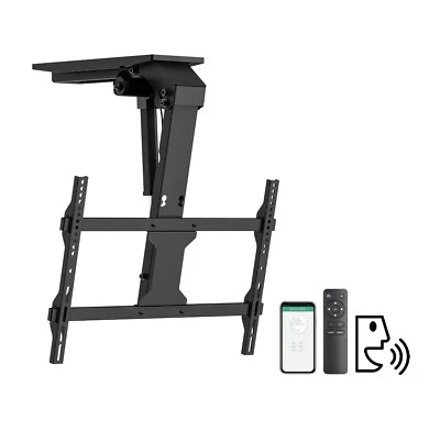 ynVISION.DESIGN Motorized Smart Electric TV Ceiling Mount | 37"-75" Up to 99 lb - Image 1 of 4