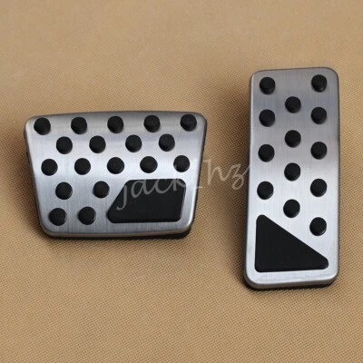 Acessórios de tampa de pedal de gasolina freio de aço para Jeep Cherokee KL 2014-2023 - Imagem 1 de 4