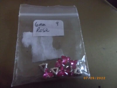 Estrás de 9-6 mm Rose billones con SSOS Foto 1 de 3