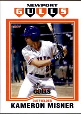 2017 Newport Gulls Choice 19 Kameron Misner Poplar Blluff Missouri Baseball Card
