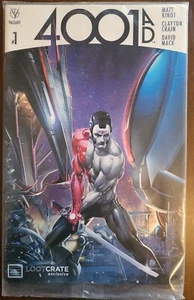 4001 AD Valiant Comic #1 Loot Crate Exclusive Cover New Sealed Matt Kindt  - Bild 1 von 2