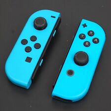 GENUINE OEM Nintendo Switch Joy-cons Neon Blue Left and Right Controller - Rare