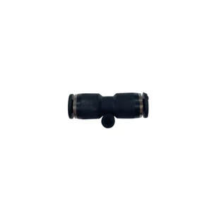 3/16" x 3/16" Tube O.D. Brass Composite Push-In Union, Straight Air Line - Picture 1 of 3