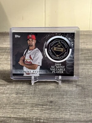Albert Pujols 2023 TOPPS UPDATE SERIES 2009 NL MVP AWARD WINNER MEDALLION MVP-AP - Image 1 of 2