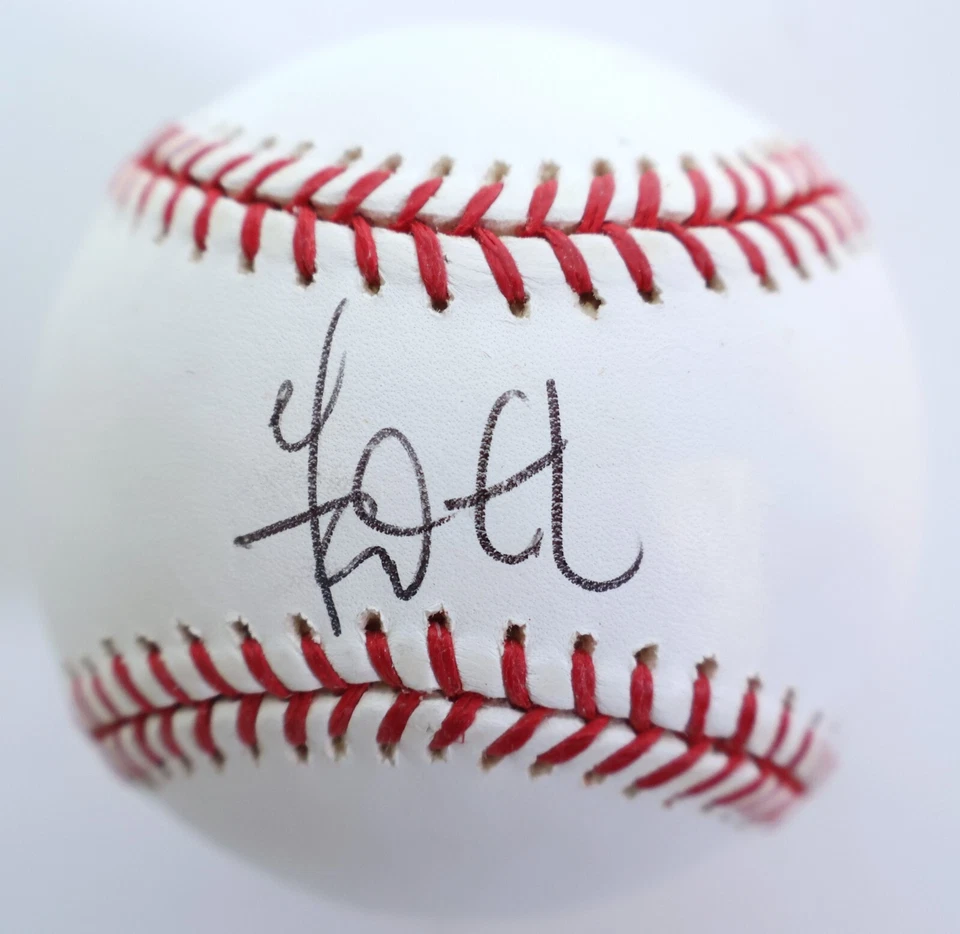 Garrett Atkins Autografiado Oficial Grandes Ligas Béisbol James Spence Certificado de Autenticidad Foto 1 de 3