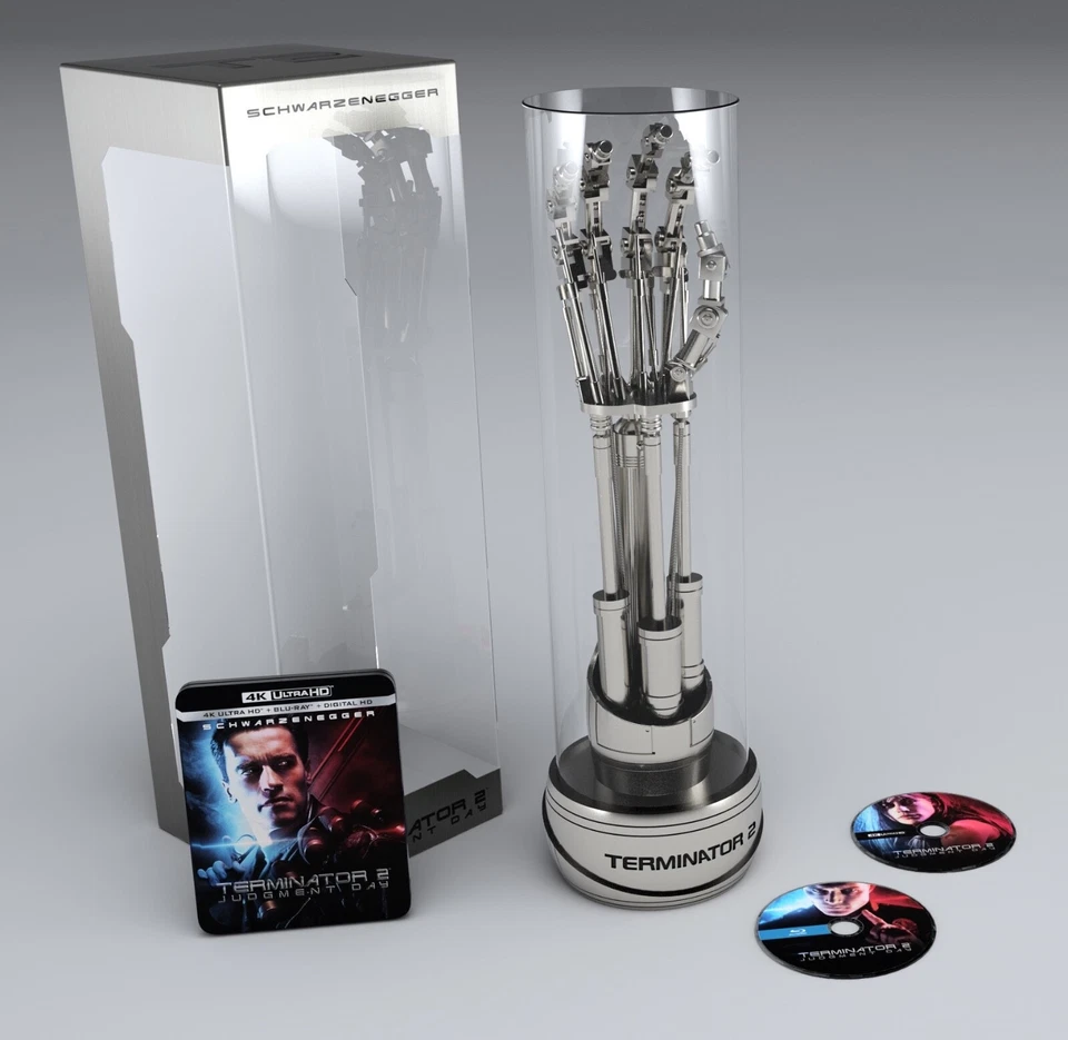 TERMINATOR 2: JUDGEMENT DAY ENDOARM SPECIAL EDITION 4K 2-DISC SET [BRAND NEW] - Image 1 of 1
