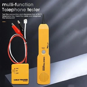 Kabelsucher Tongenerator Sonde Tracer RJ11 Draht Tracker Netzwerktester Neu - Bild 1 von 24