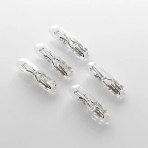 5 x Lampe für Grundig 12V 12-15V 30mA 0,4W T5 / Lampen / Lamps Wedge W2x4.6d - Picture 1 of 2