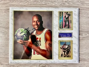 Shaquille O'Neal signiertes Foto Team USA Los Angeles Lakers 9x11" + Karten - Bild 1 von 11