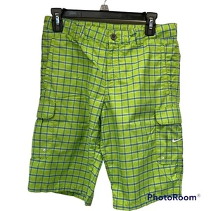 Nike Youth Large 14-16 Green With Cargo Pockets shorts - Picture 1 of 12