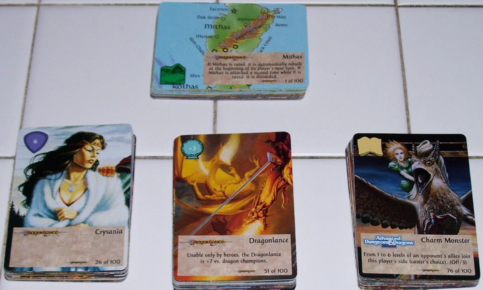 Spellfire COMPLETE Dragonlance set! All cards in excellent Condition! - Image 1 of 1