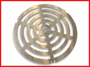 Grilleinsatz für fexon® Feuerplatte 80 & 100cm Edelstahl Rosfrei 3mm #19 - Bild 1 von 2