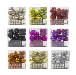 Palline di Natale Set 49 Pezzi - da Ø 3cm a Ø 7cm - Addobbi Albero di Natale  - Foto 1 di 52