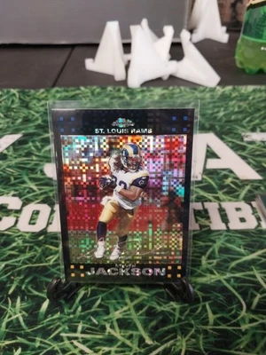 Steven Jackson 2007 Topps Chrome #TC127 X-Fractor Rams - Image 1 of 2