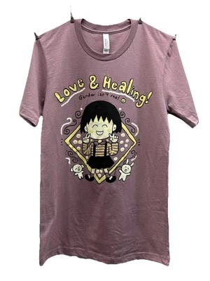 Love & Healing Soft Purple Gender Vibes T-Shirt Women’s Size Small New - Image 1 of 4