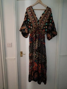 Maxi Dress Short Sleeved Size L/XL Brand New With Labels From New Look - Picture 1 of 4