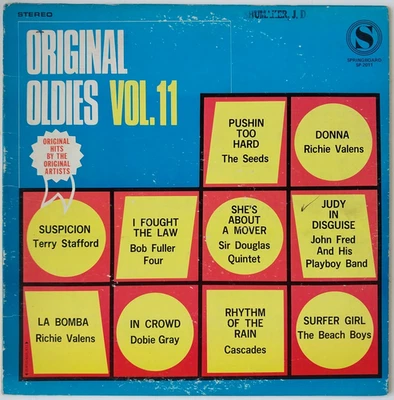 ORIGINAL OLDIES Vol. 11 ~ 1970 Compilation Vinyl LP Richie Valens Beach Boys VG+ - Image 1 of 4