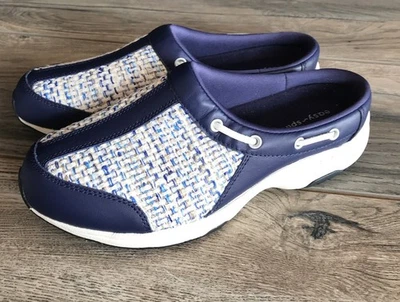 Zapatos mula zueco sin cordones azul oscuro Easy Spirit SE Travelport96 para mujer 7,5 M Foto 1 de 4