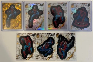 2025 Topps Marvel Comic book Heroes Spider-Man /125 + 3 Refractors & 3 Base - Picture 1 of 2