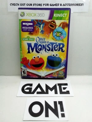 Sesame Street: Once Upon a Monster (Xbox 360, 2011) Clean Tested Working - Image 1 of 4