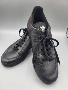 Adidas Continental 80 G27707 Black / Red Trim Size Mens 11.5 - Picture 1 of 8