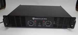 Amplificador de potencia Rockville RPA9 3000 vatios pico / 1500 W RMS amplificador de potencia de 2 canales amplificador Pro/DJ - Imagen 1 de 9