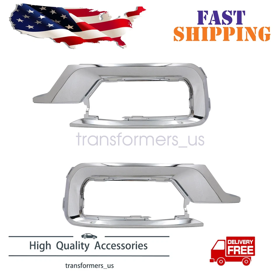 Novo driver dianteiro + farol de neblina de passageiro acabamento externo para 2013-2016 2017 GMC Acadia EUA - Imagem 1 de 4