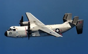 Grumman C2 C-2A C-2-A Greyhound Desk Wood Airplane New Replica Model Large 1/72 - Picture 1 of 10