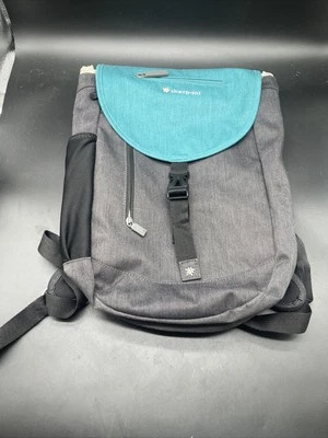 Sherpani Oli Backpack One Size Teal And Gray Drawstring Travel School Laptop - Image 1 of 4