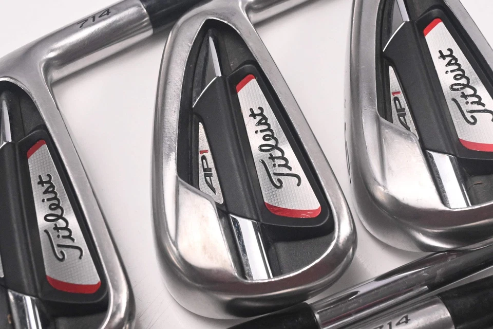 Titleist 714 AP1 Irons / 4-PW / Stiff Flex True Temper XP 95 S300 Shafts - Image 1 of 4