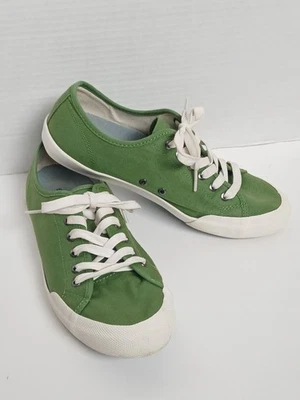 SeaVees Women's Monterey Canvas Sneaker Size 8 Green Cactus - Image 1 of 4