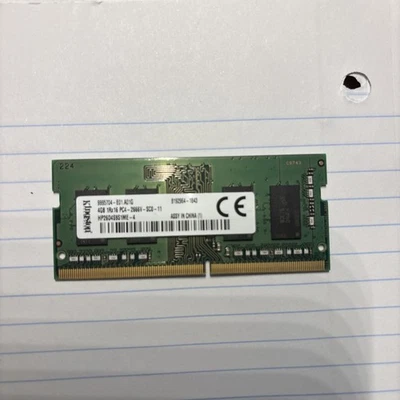 Kingston 4GB (1x4GB) DDR4-2666 SO-DIMM  Laptop/Console RAM - Image 1 of 2