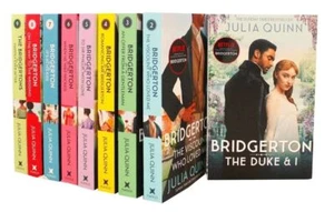Bridgerton 9 Book Set Collection by Julia Quinn - Picture 1 of 11