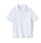 New Lands' End Boys Short Sleeve Mesh Polo White #399721 Size:S And M (3 Total)