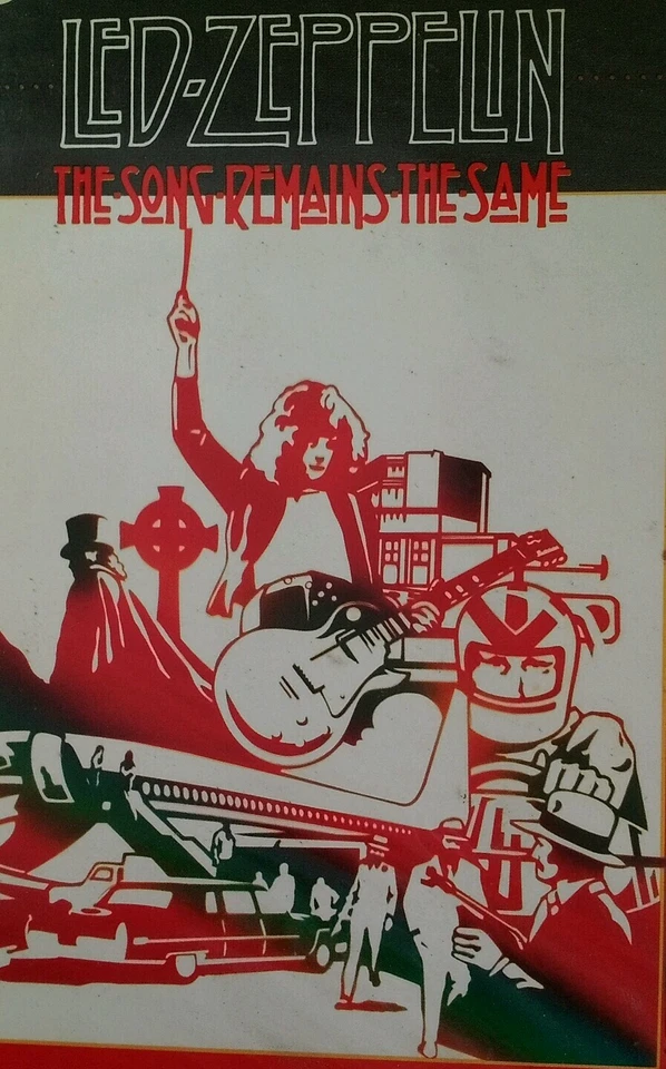 Led Zeppelin VHS 1982 The Song Remains The Same Rare VHTF Tested Clam Shell Orig - Image 1 of 4