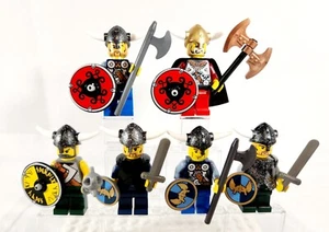 LEGO – VIKINGS Minifigures (Genuine) 7015, 7018, 7019 - YOU PICK! - Picture 1 of 31