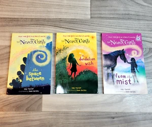 Lot of 3 Disney The Never Girls Books Space Between, Dandelion Wish, From Mist - Picture 1 of 6