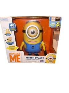 Figura Juguete Parlante Despicable Me MINION STUART 46 RIENDO NUEVO Y SELLADO - Imagen 1 de 7